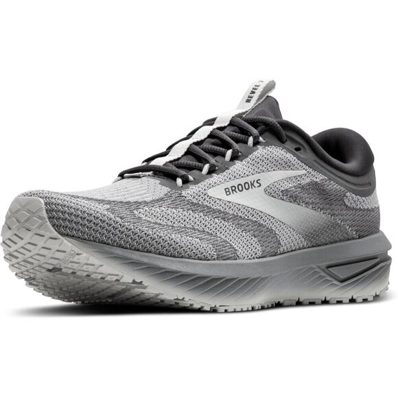 Brooks Other - Brooks Men’s Revel 7 Neutral Running Lace Up Gray Shoes Comfortable Sneakers